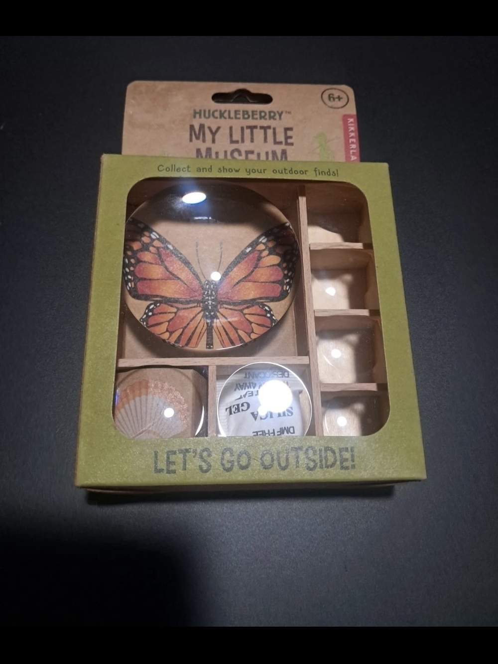 Huckberry Butterfly Specimen Set - Orange & Brown